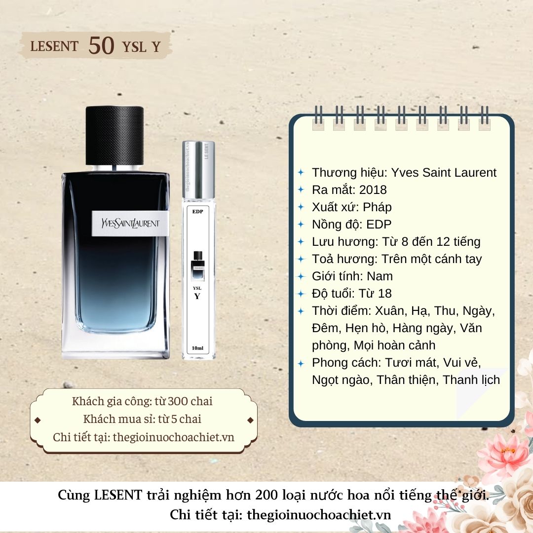 Nước hoa chiết YSL Y by Yves Saint Laurent