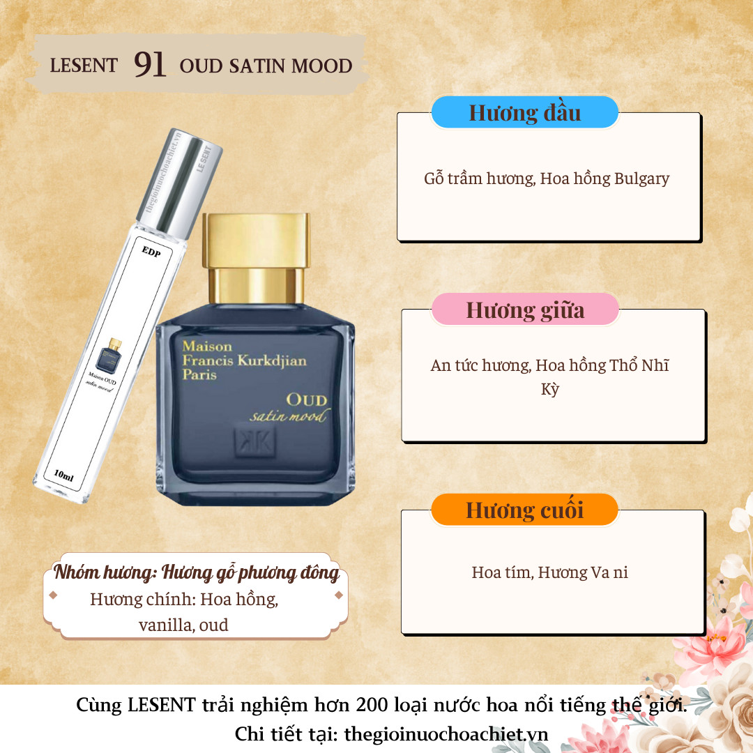 Nước hoa chiết Oud Satin Mood by MFK