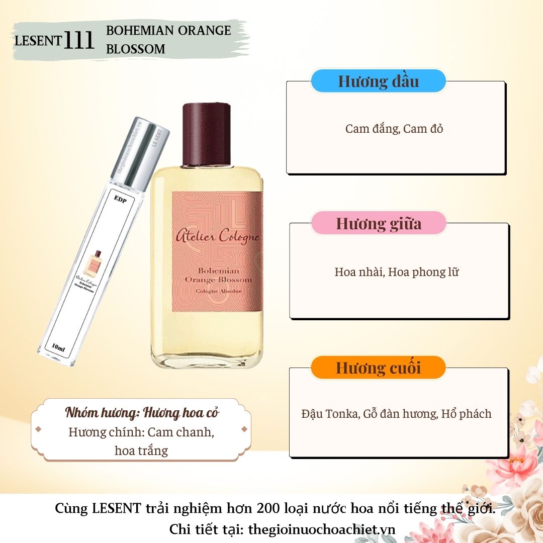 Nước hoa chiết Orange Blossom by Atelier Cologne 