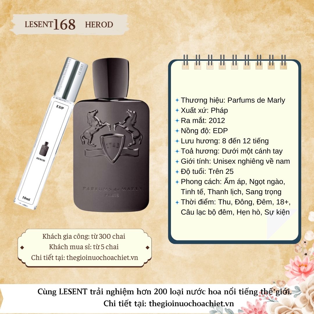 Nước hoa chiết Herod by Parfums De Marly