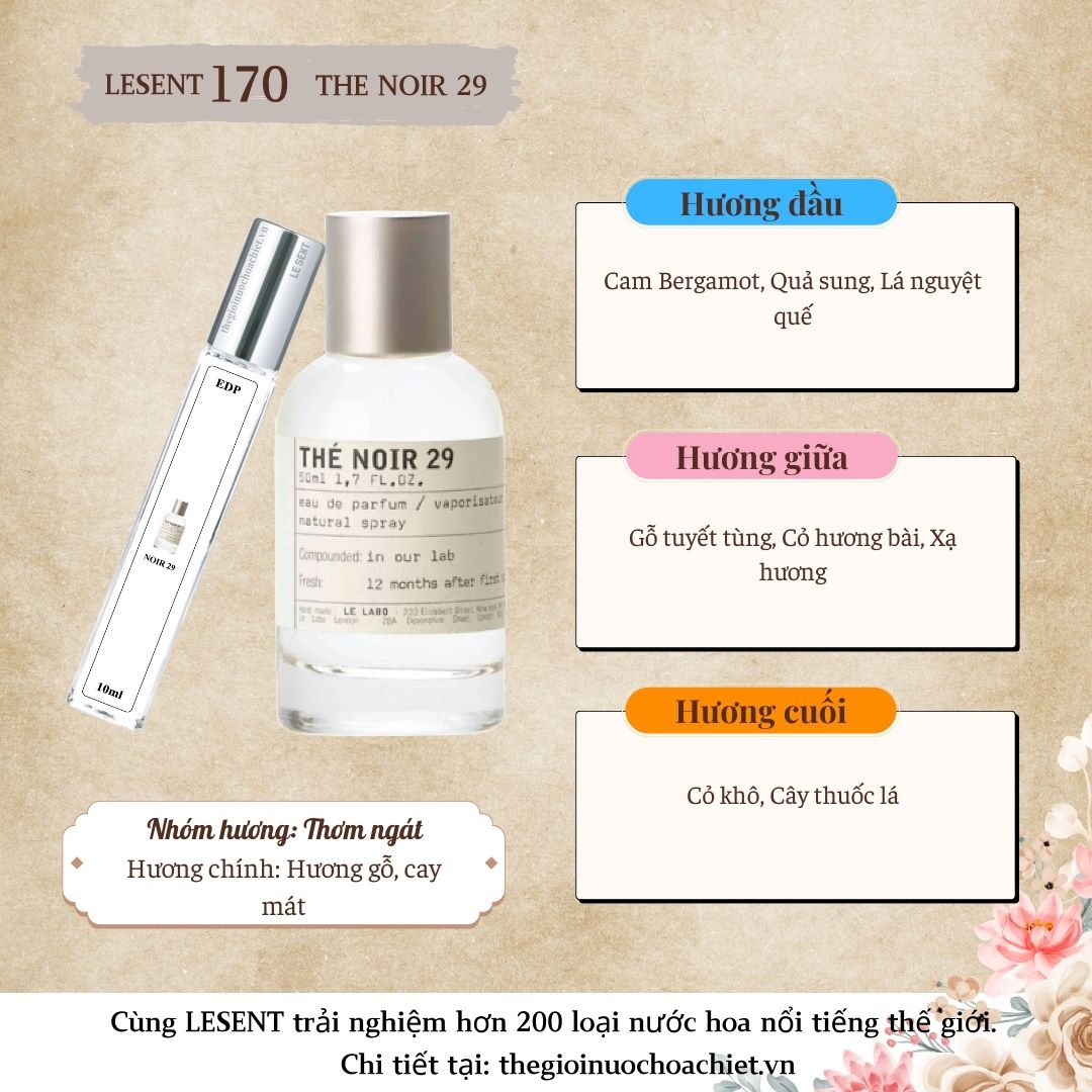 Nước hoa chiết Noir 29 by Le Labo