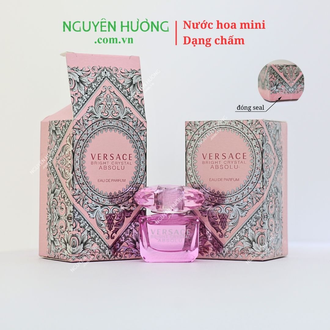 Nước hoa mini 5ml Bright Crystal Absolu by Versace