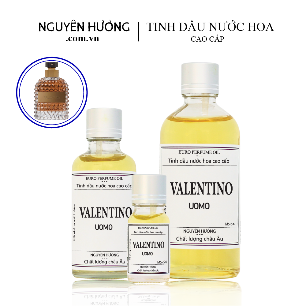 Tinh Dầu Nước Hoa Cao Cấp Uomo by Valentino