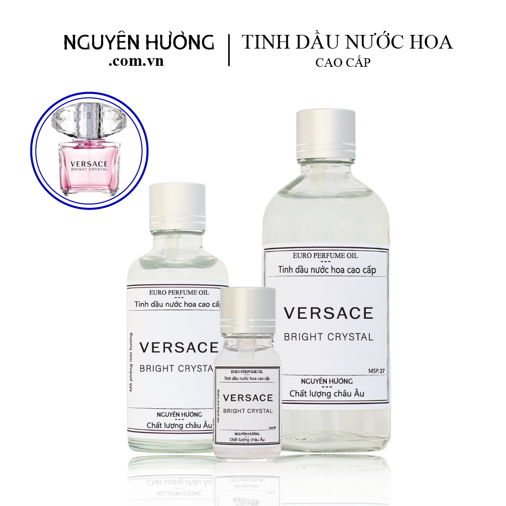 Tinh Dầu Nước Hoa Cao Cấp Bright Crystal by Versace