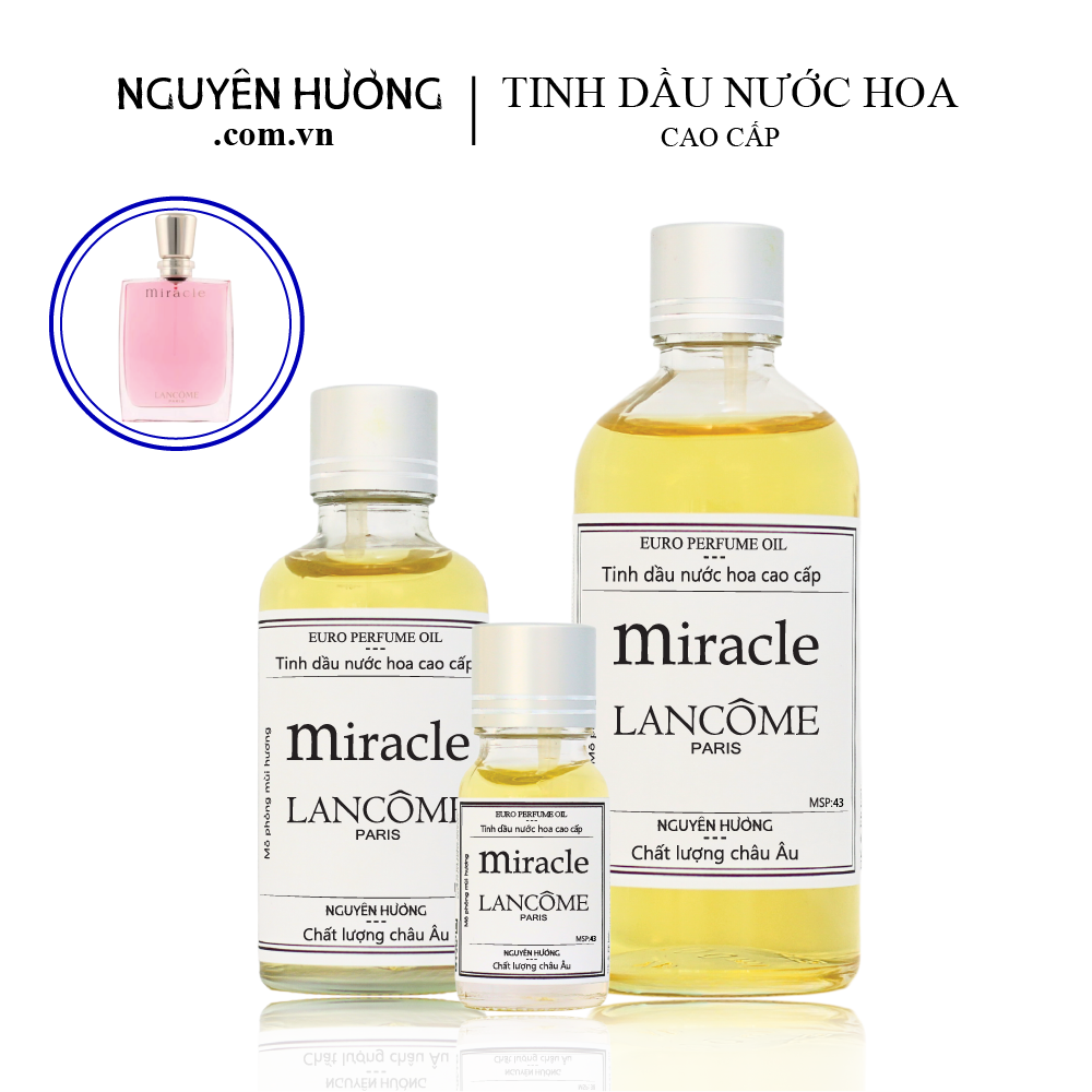 Tinh Dầu Nước Hoa Cao Cấp Miracle by Lancome