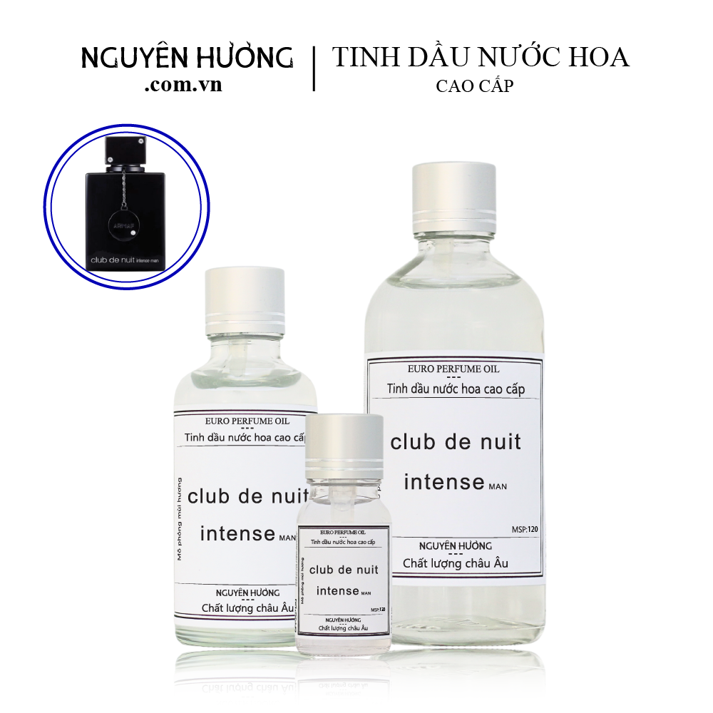 Tinh Dầu Nước Hoa Cao Cấp Club De Nuit by Armaf