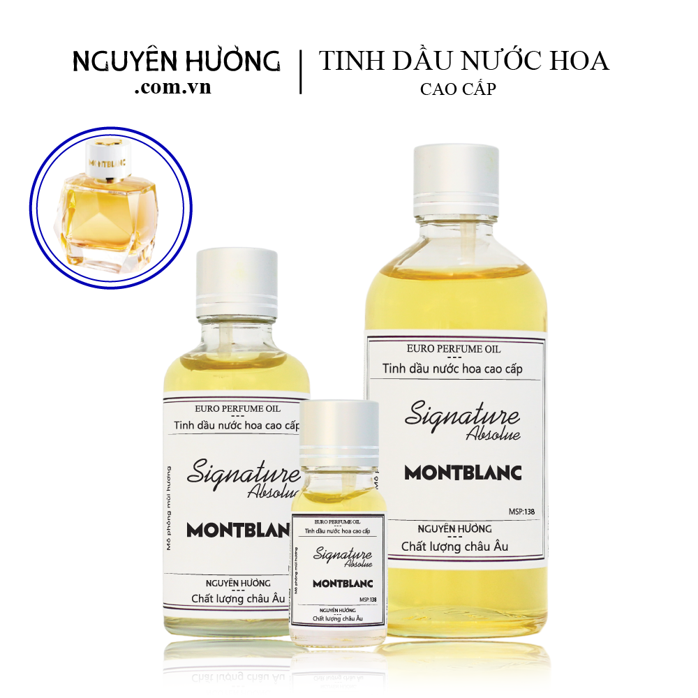 Tinh Dầu Nước Hoa Cao Cấp Signature Absolue by Montblanc 