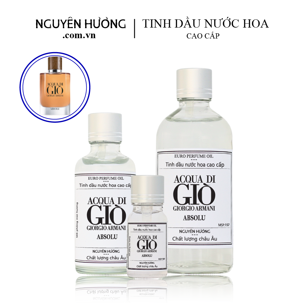 Tinh Dầu Nước Hoa Cao Cấp Absolu Gio