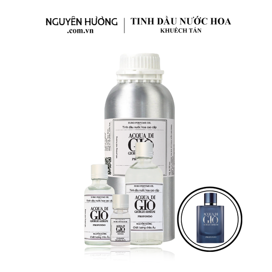 Tinh dầu nước hoa Acqua di Giò Profondo cho máy khuếch tán