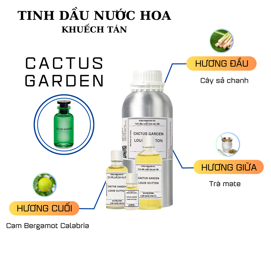 Tinh dầu nước hoa Cactus Garden cho máy khuếch tán