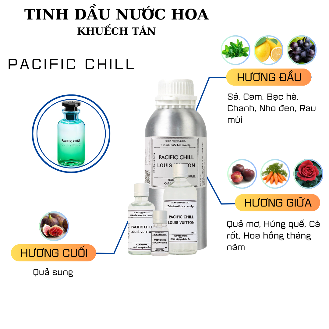 Tinh dầu nước hoa Pacific Chill cho máy khuếch tán