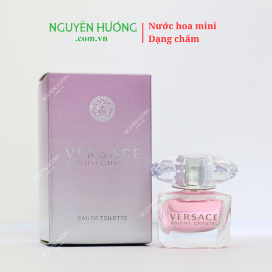 Nước hoa mini 5ml Bright Crystal by Versace 