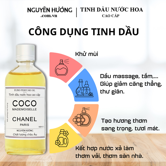 Tinh Dầu Nước Hoa Cao Cấp Coco Madmoiselle