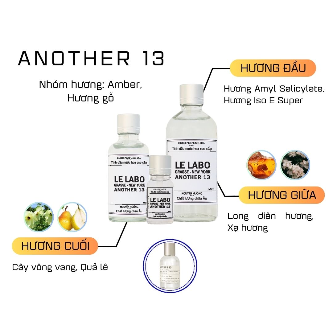 Tinh Dầu Nước Hoa Cao Cấp Another 13 by Le labo