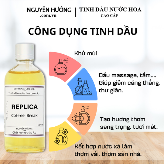 Tinh Dầu Nước Hoa Cao Cấp Coffee Break Replica