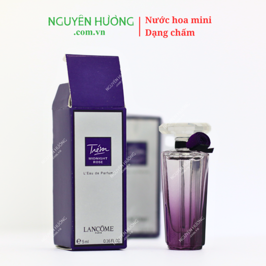 Nước hoa mini 5ml Tresor Midnight Rose by Lancome