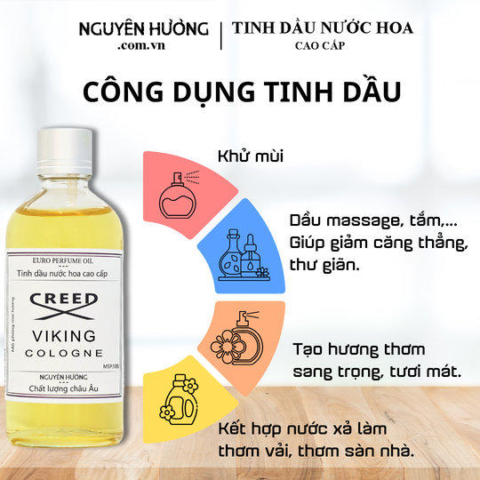 Tinh Dầu Nước Hoa Cao Cấp Viking Cologne by Creed