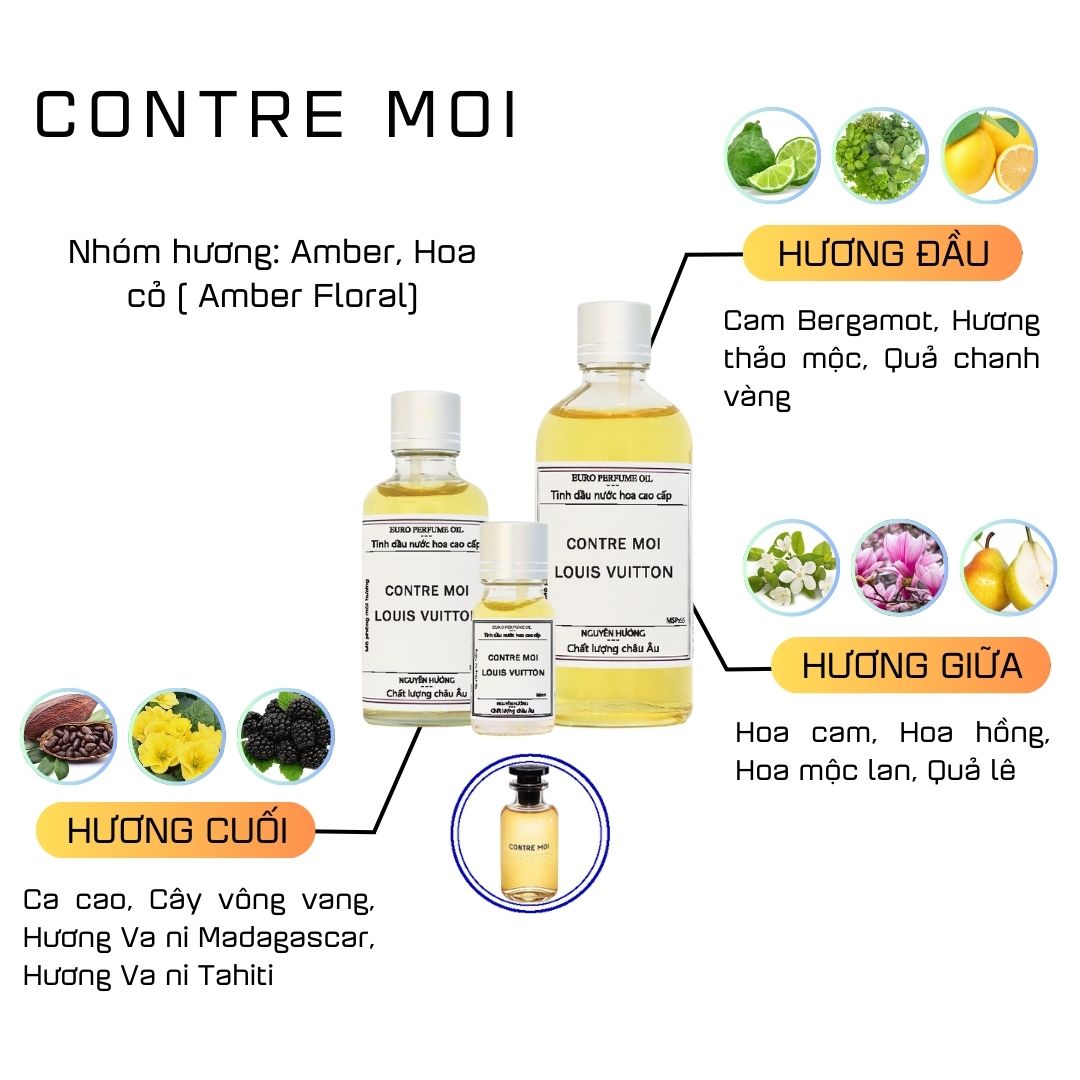 Tinh Dầu Nước Hoa Cao Cấp Contre Moi by Louis Vuitton