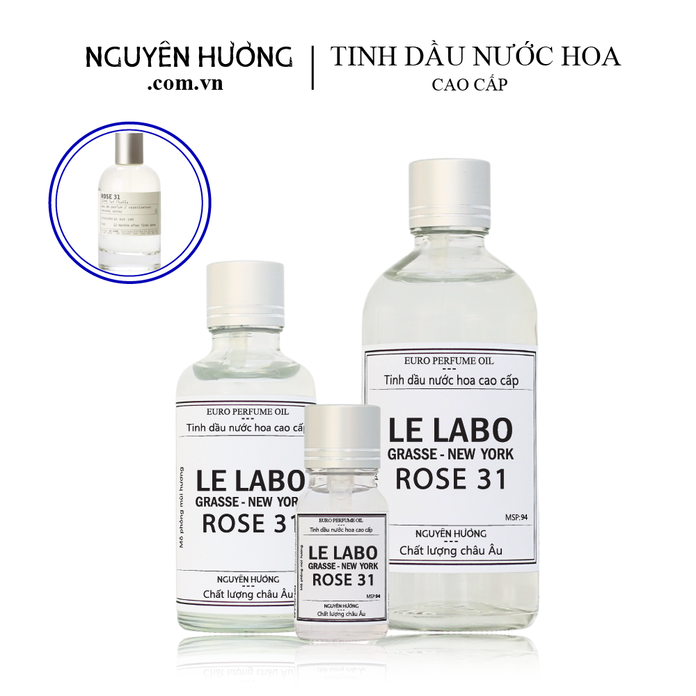 Tinh Dầu Nước Hoa Cao Cấp Rose 31 by Le Labo