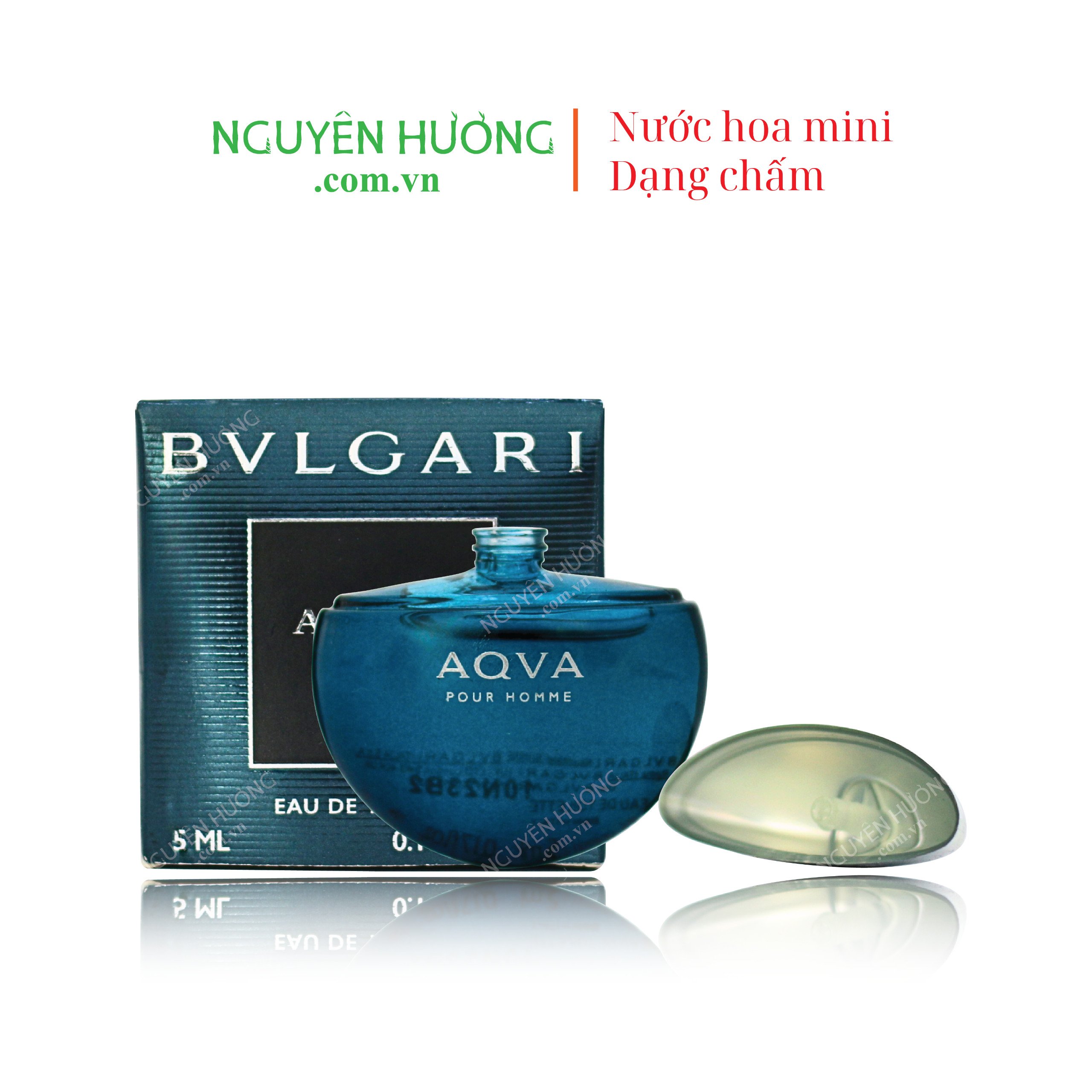 Nước hoa mini 7ml AQVA Pour Homme by Bvlgari