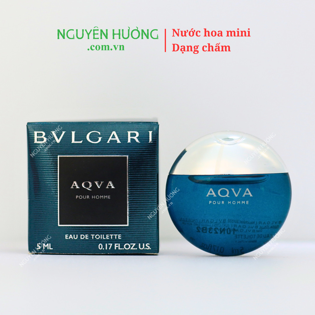 Nước hoa mini 7ml AQVA Pour Homme by Bvlgari