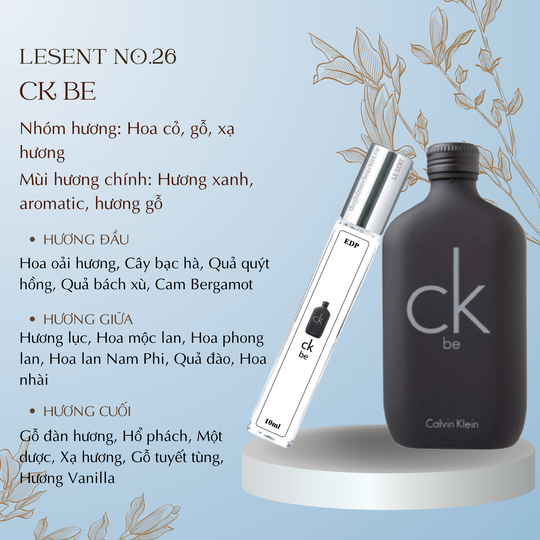 Nước hoa chiết CK Be by Calvin Klein 