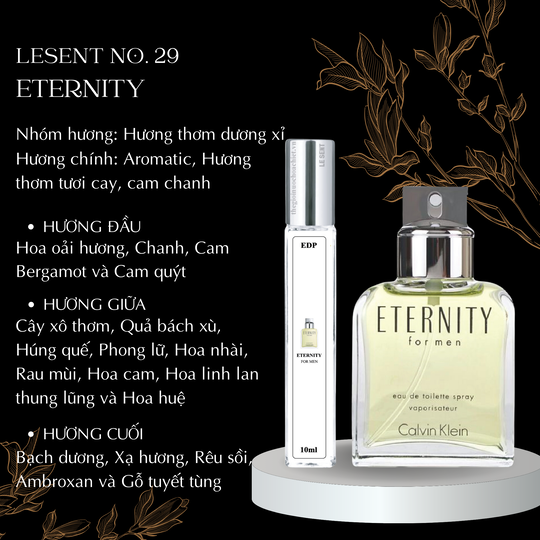 Nước hoa chiết Eternity by Calvin Klein 