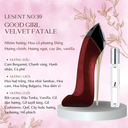 Nước hoa chiết Good Girl Velvet Fatale Carolina Herrera 