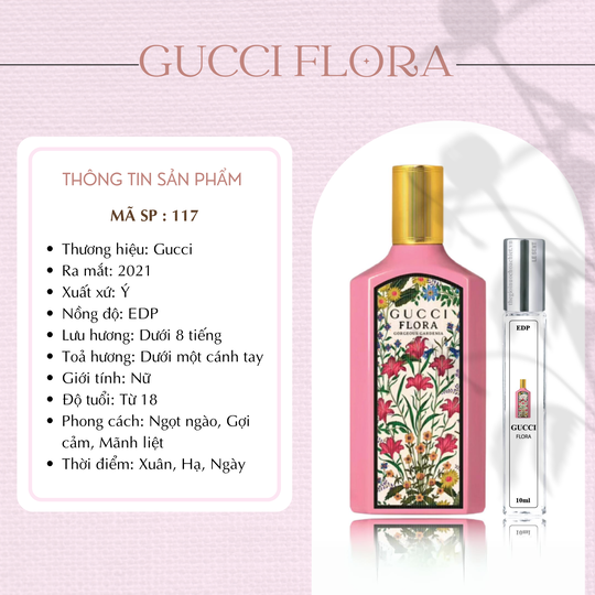 Nước hoa chiết Flora by Gucci 