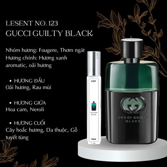 Nước hoa chiết Guilty Black by Gucci 