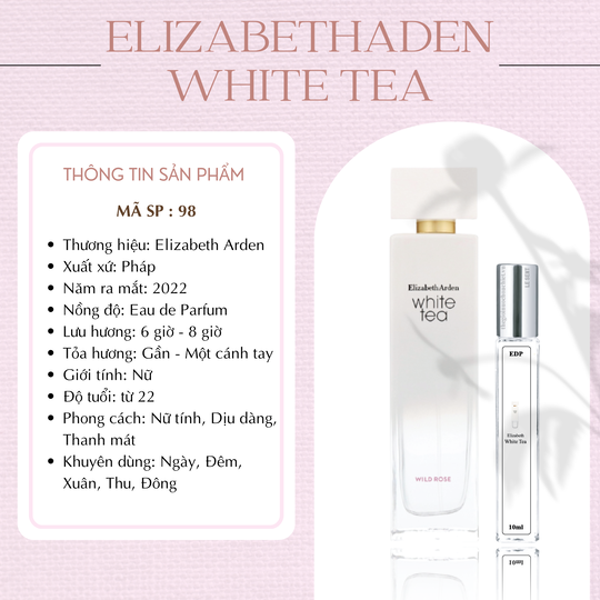 Nước hoa chiết White Tea by Elizabeth Arden 