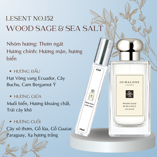 Nước hoa chiết Wood Sage & Sea Salt by Jo Malone 