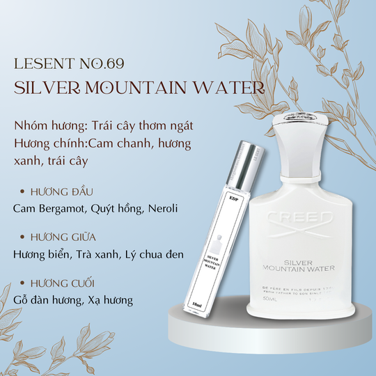 Nước hoa chiết Silver Mountain Water by Creed  