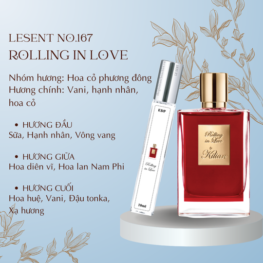 Nước hoa chiết Rolling Love by Kilian