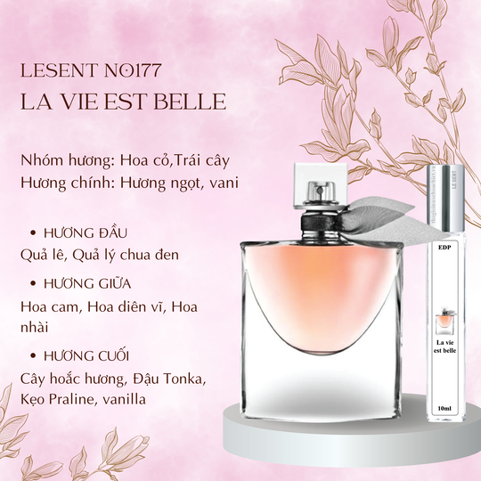 Nước hoa chiết La Vie Est Belle by Lancome