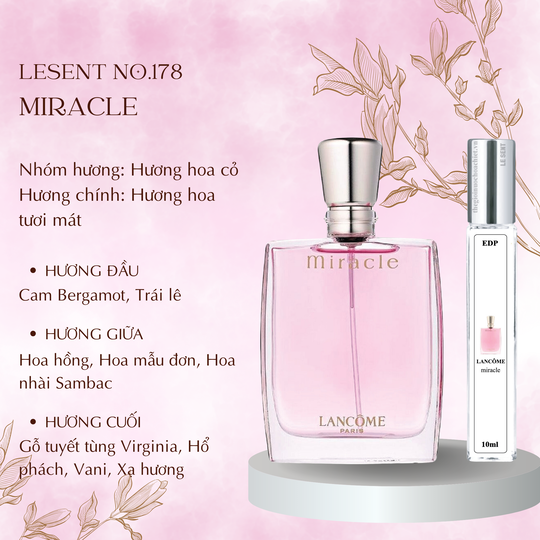 Nước hoa chiết Miracle by Lancome