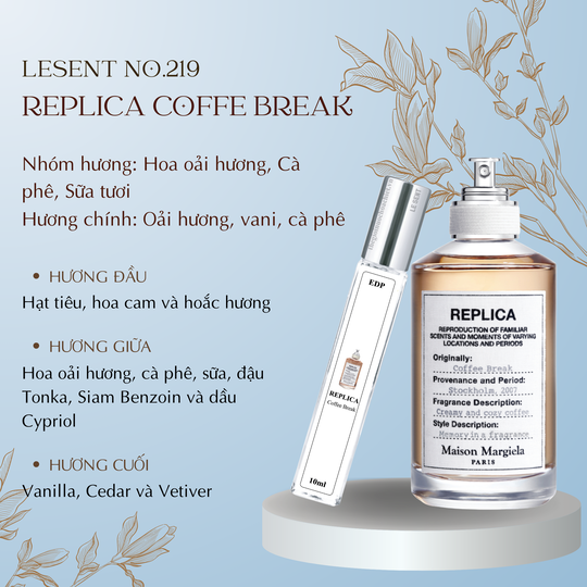 Nước hoa chiết Coffee Break Replica by Maison Martin Margiela