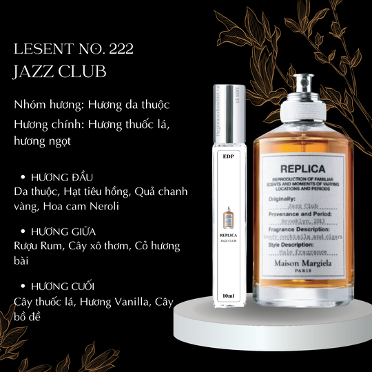 Nước hoa chiết Jazz Club Replica by Maison Margiela