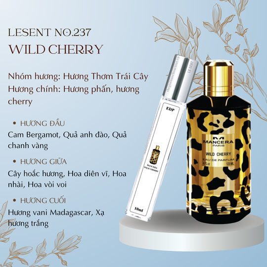 Nước hoa chiết Wild Cherry by Mancera