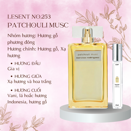 Nước hoa chiết Patchouli Musc by Narciso Rodriguez