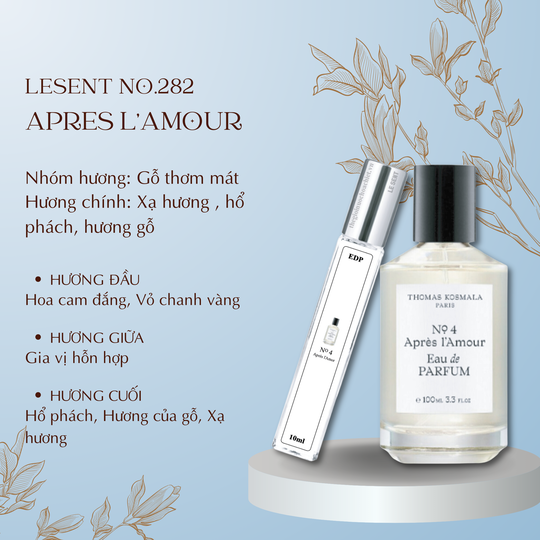 Nước hoa chiết Thomas Kosmala Apres L'Amour No.4 10ml