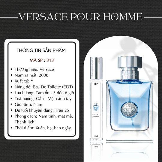 Nước hoa chiết Versace Pour Homme by Versace