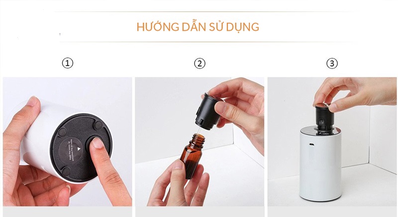 HƯỚNG DẪN SỬ DỤNG MÁY TỎA HƯƠNG CHUYÊN DỤNG N098: